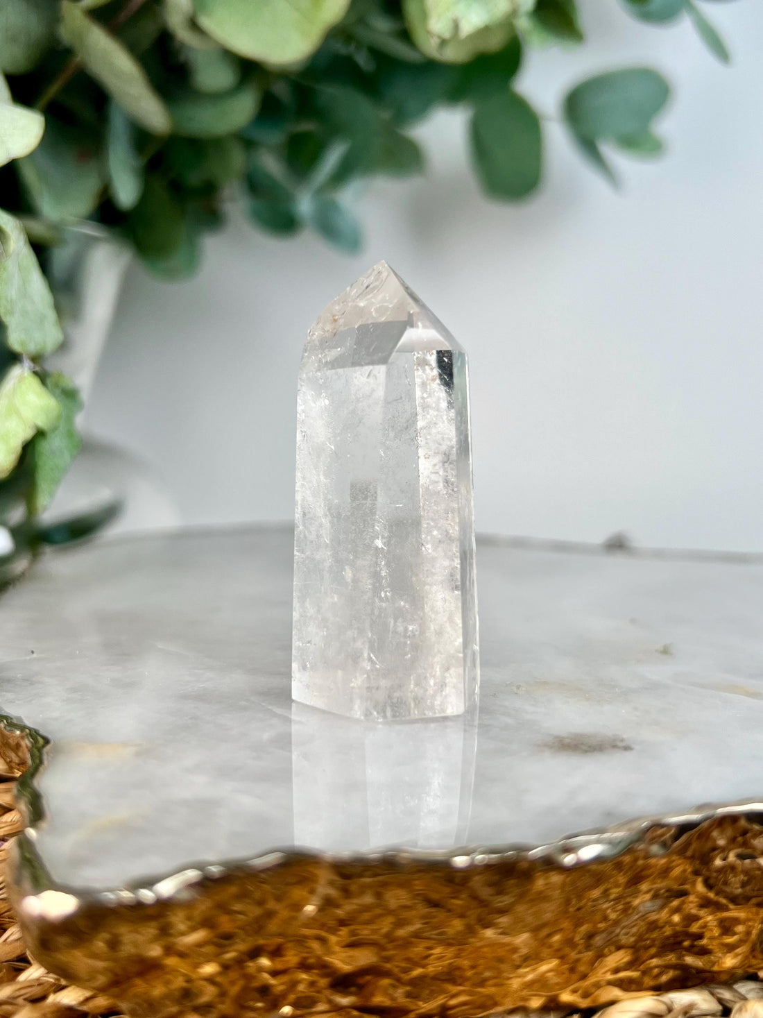 Grade AA Clear Quartz Towers from Diamantina, Brazil | Ethically Sourced for Flood Relief | Minor Polish Imperfections 25-50g