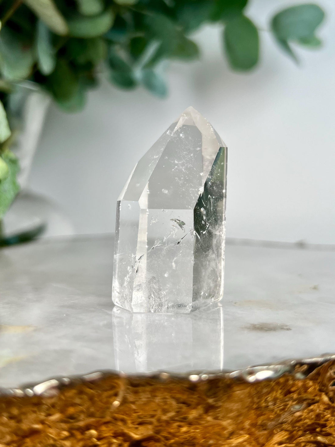 Grade AA Clear Quartz Towers from Diamantina, Brazil | Ethically Sourced for Flood Relief | Minor Polish Imperfections 27-50g