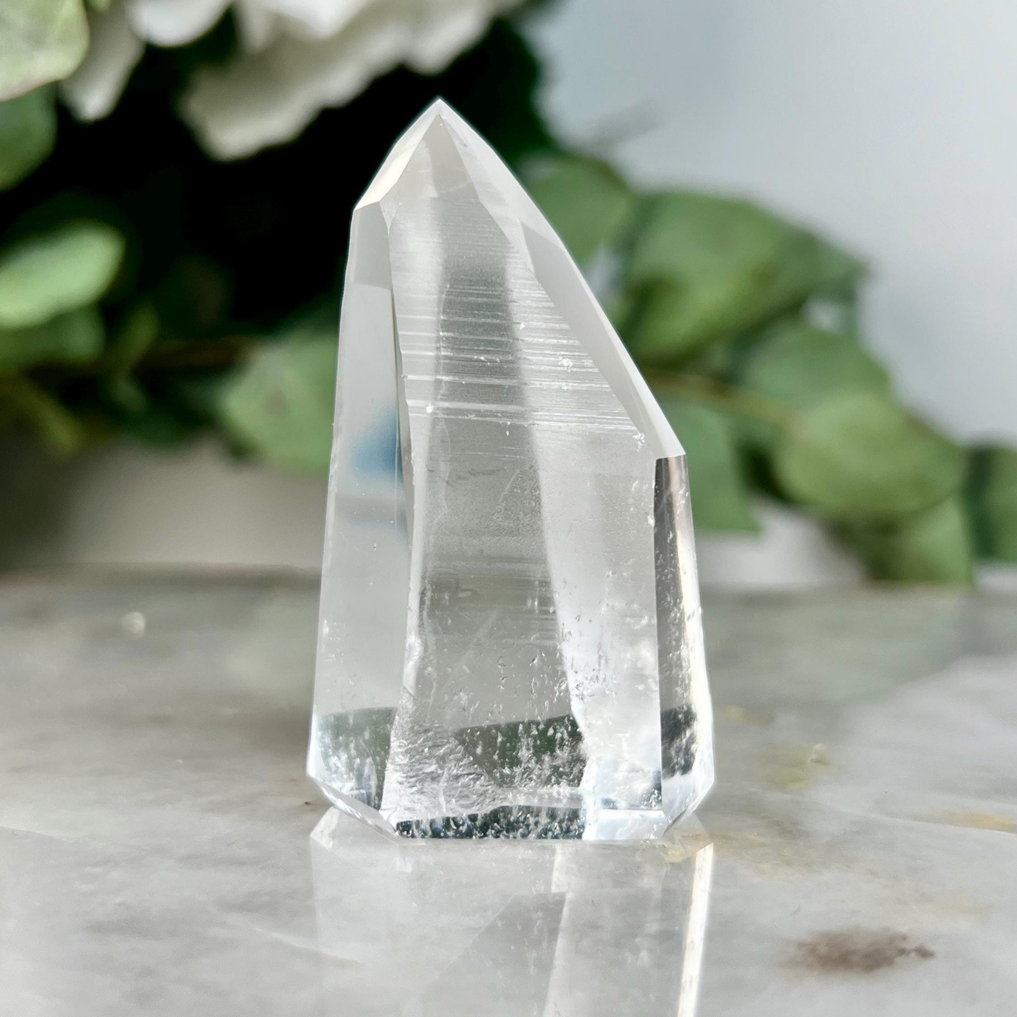 Grade AAA Blue Needle Lemurian Tower- Semi-polished, Top Quality, from Sento Se Bahia BLT03, 74g