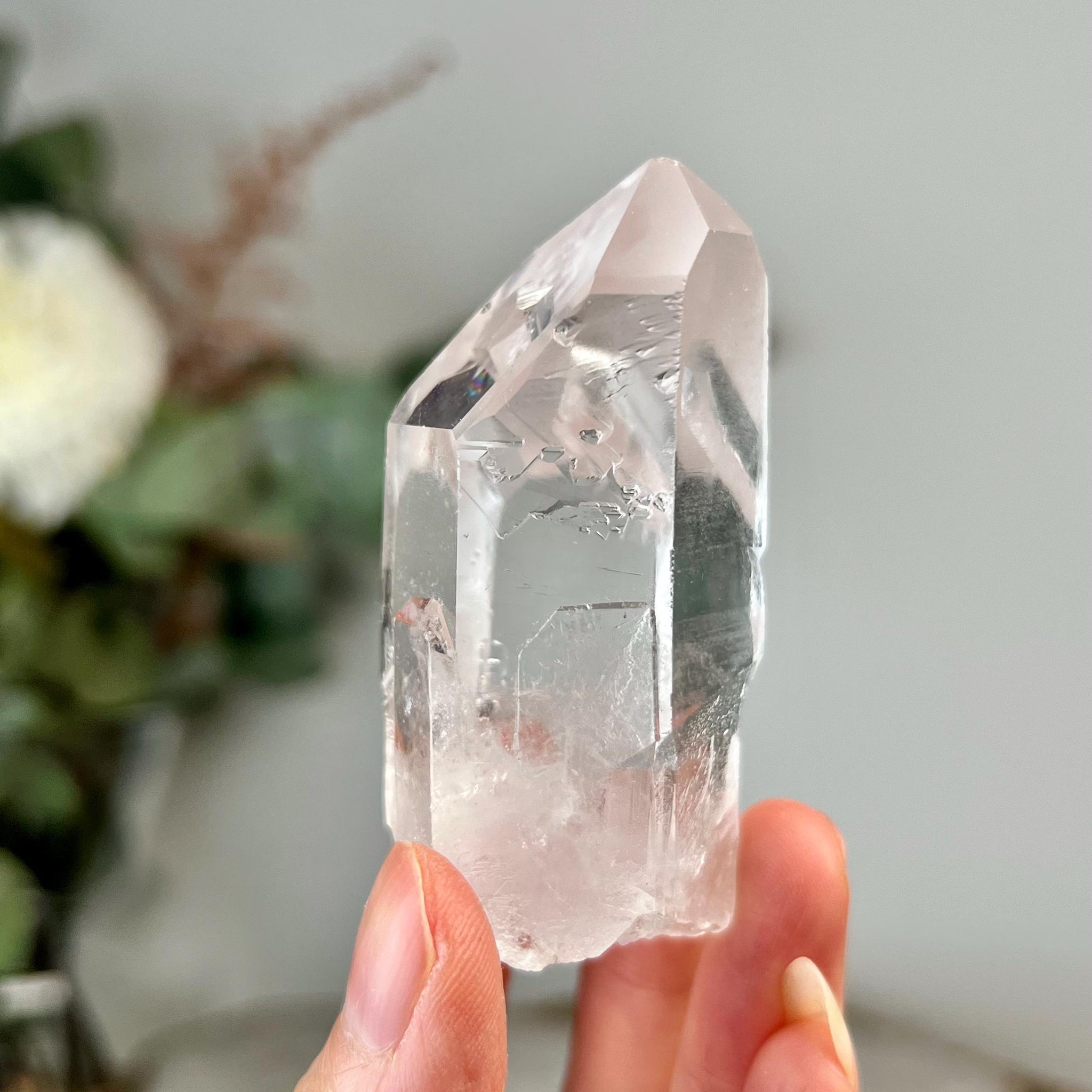 Grade A+ Starbrary Quartz With Key – Unique Glyphs, Record Keepers, and Galactic Wisdom, from Tomás Gonzaga, Minas Gerais, Brazil RQG55, 81g