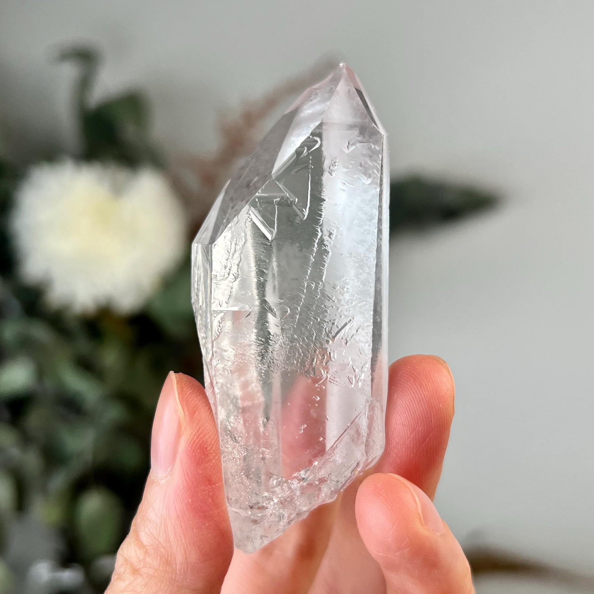 Grade A+ Starbrary Quartz – Unique Glyphs, Record Keepers, and Galactic Wisdom, from Tomás Gonzaga, Minas Gerais, Brazil RQG59, 57g