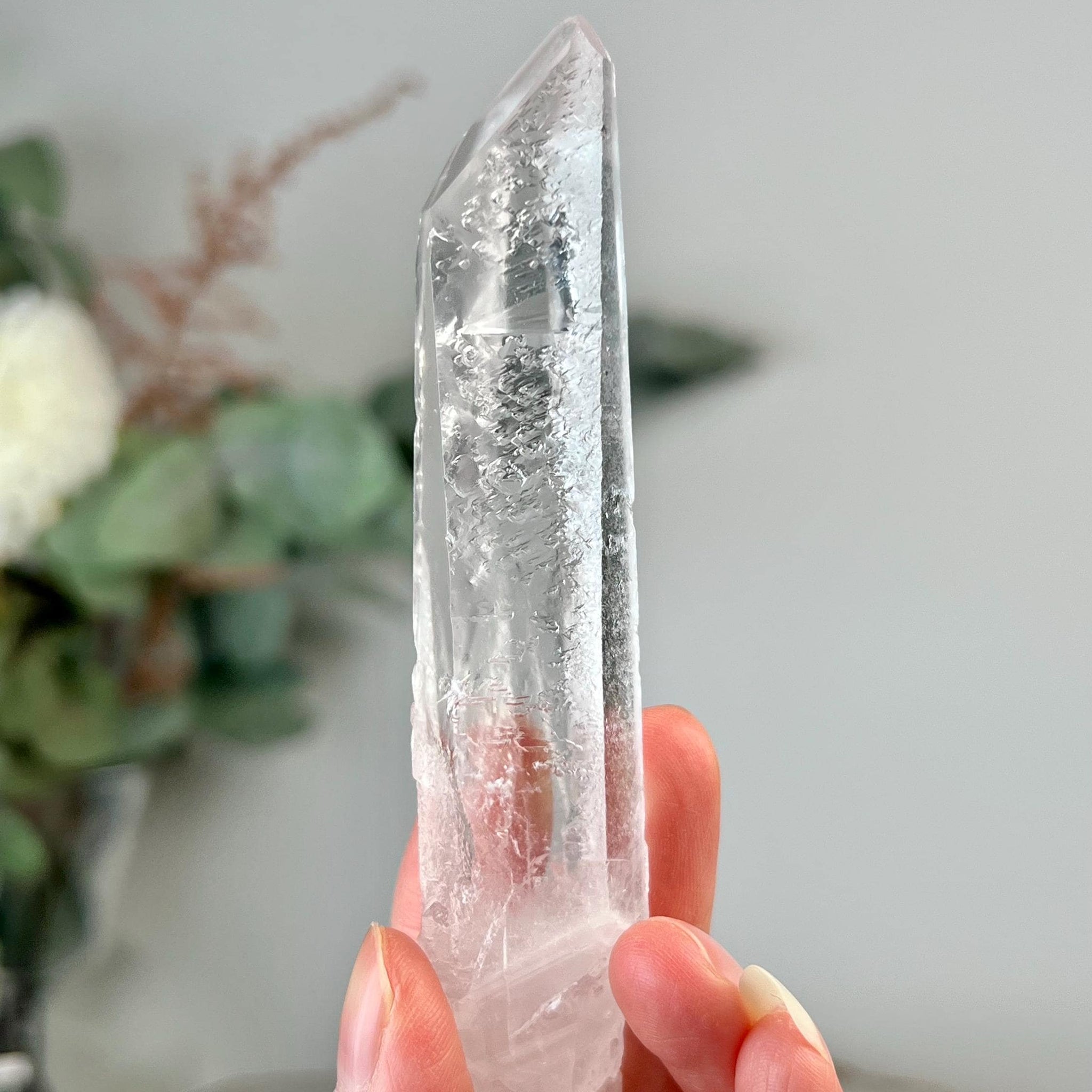 Grade AA Starbrary Quartz – Unique Glyphs, Record Keepers, and Galactic Wisdom, from Tomás Gonzaga, Minas Gerais, Brazil RQG68, 57g