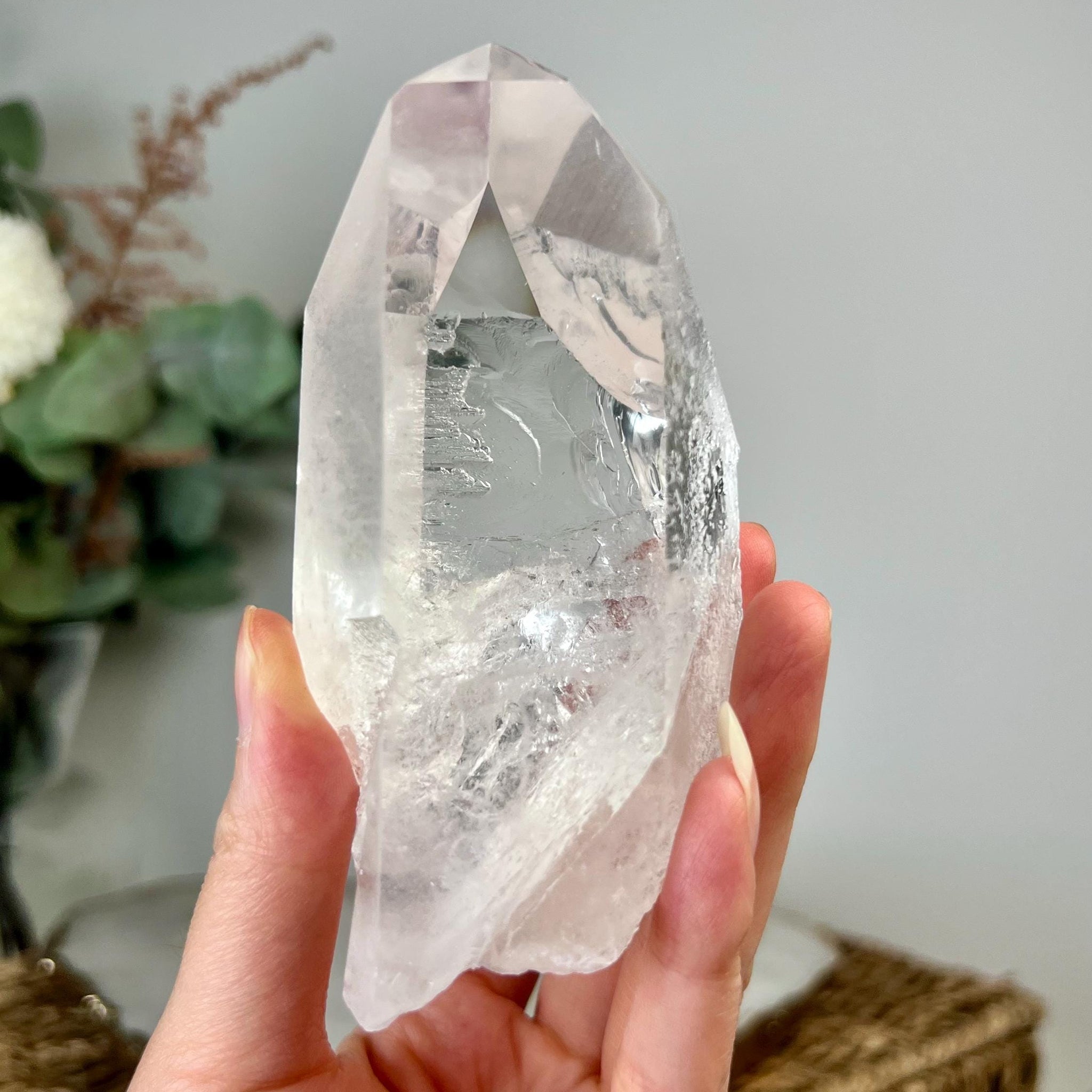 Grade A+ Starbrary Quartz – Unique Glyphs, Record Keepers, and Galactic Wisdom, from Tomás Gonzaga, Minas Gerais, Brazil RQG73, 273g