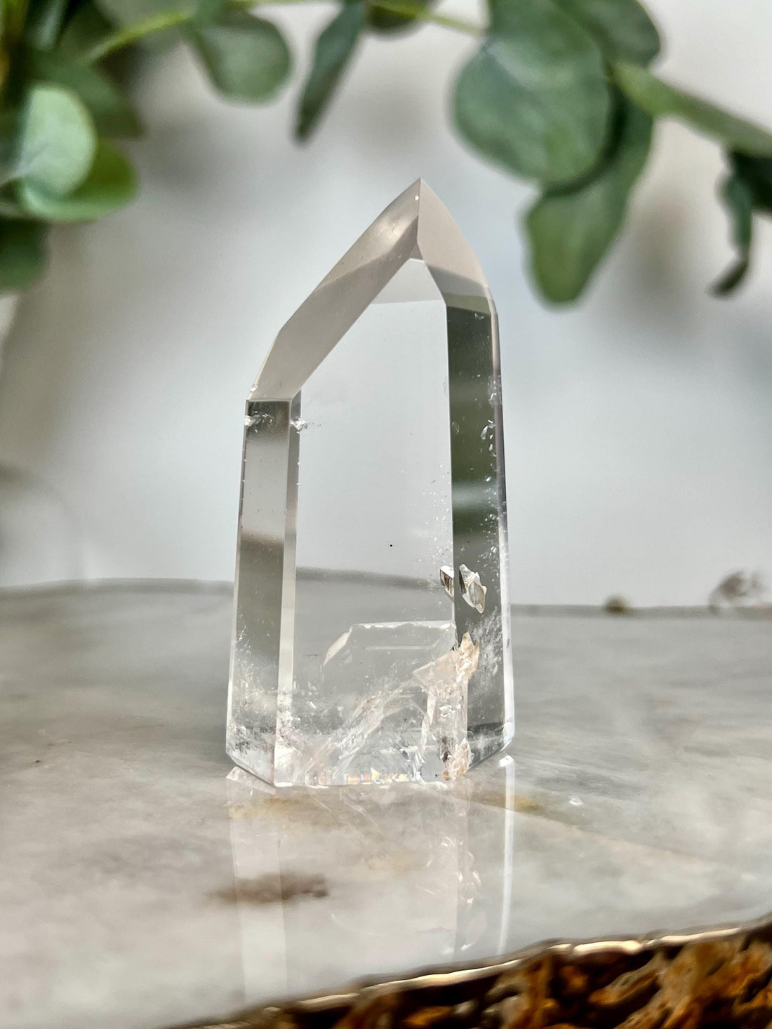 Grade AA Natural Manifestation (Penetration) Quartz Tower | Corinto Minas Gerais Brazil | Energetically Activated MC05, 90g