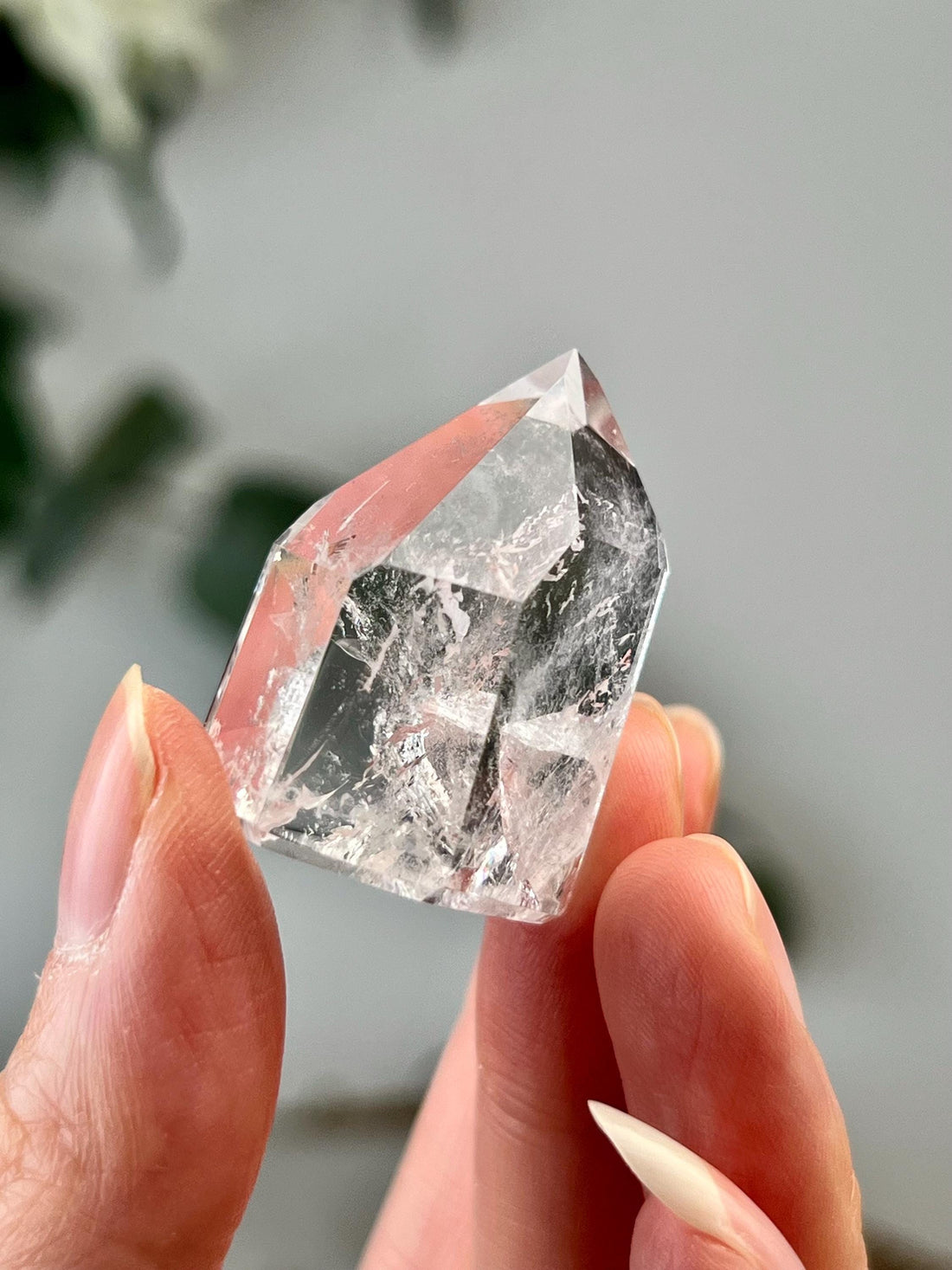 Grade A+ Natural Manifestation (Penetration) Quartz Tower with Iron | Corinto Minas Gerais Brazil | Energetically Activated MC09, 20g