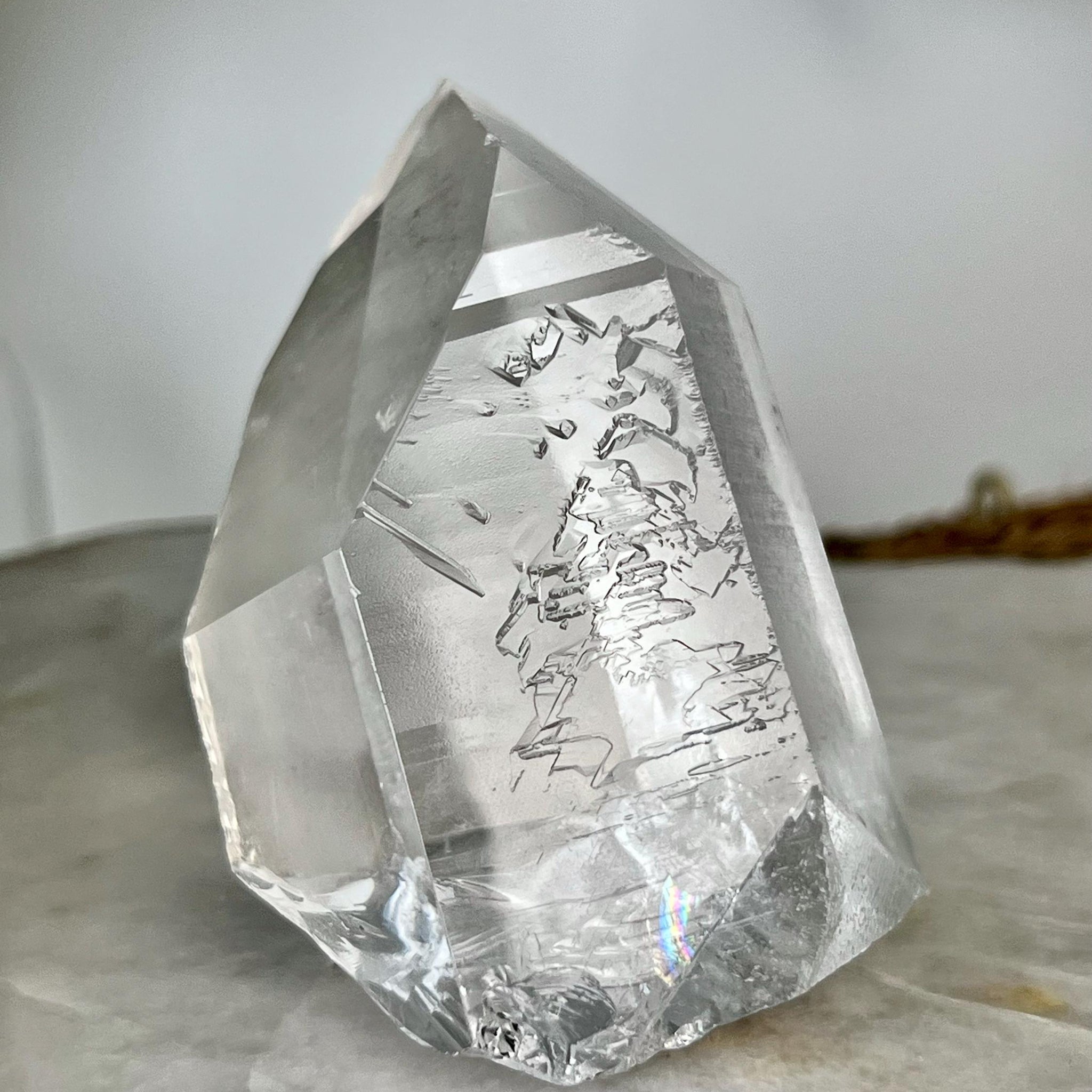 Grade AA Starbrary Quartz – Unique Glyphs, Record Keepers, and Galactic Wisdom, from Tomás Gonzaga, Minas Gerais, Brazil RQG74, 273g