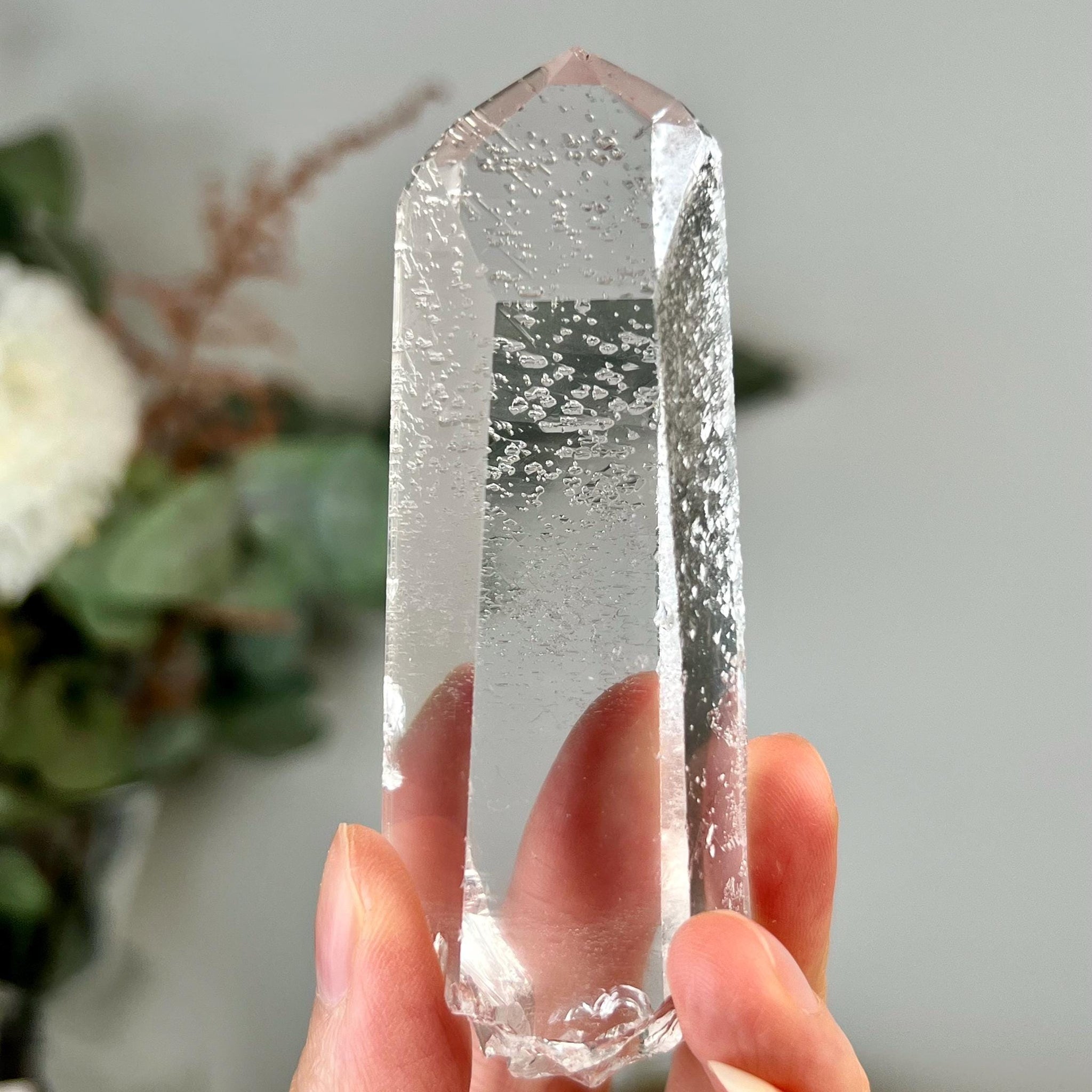 Grade AA Starbrary Quartz – Unique Glyphs, Record Keepers, and Galactic Wisdom, from Tomás Gonzaga, Minas Gerais, Brazil RQG52, 120g