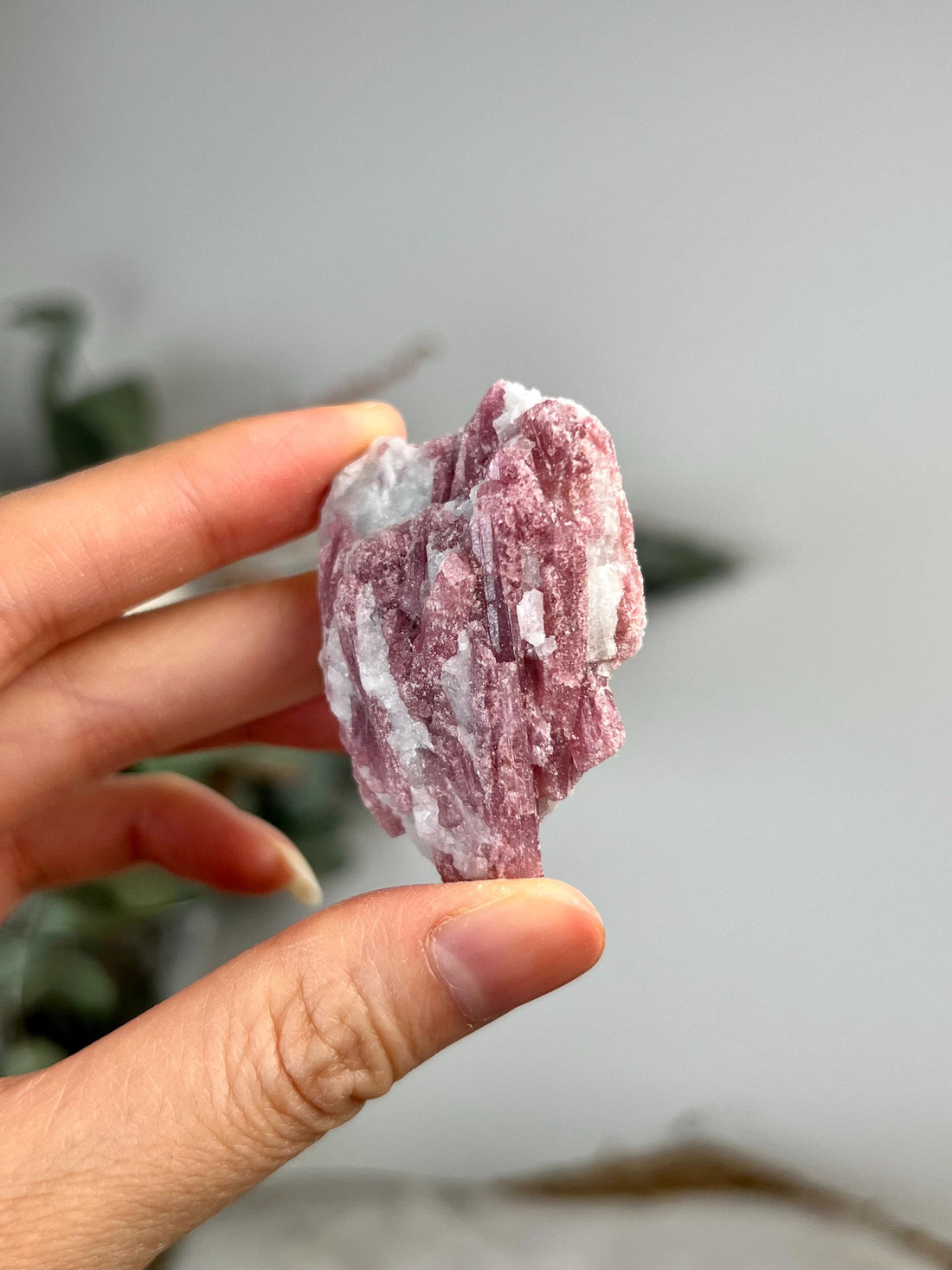 Grade AA Natural Pink Tourmaline on Aquamarine,A Harmonious Blend of Love and Serenity PTC57, 37g