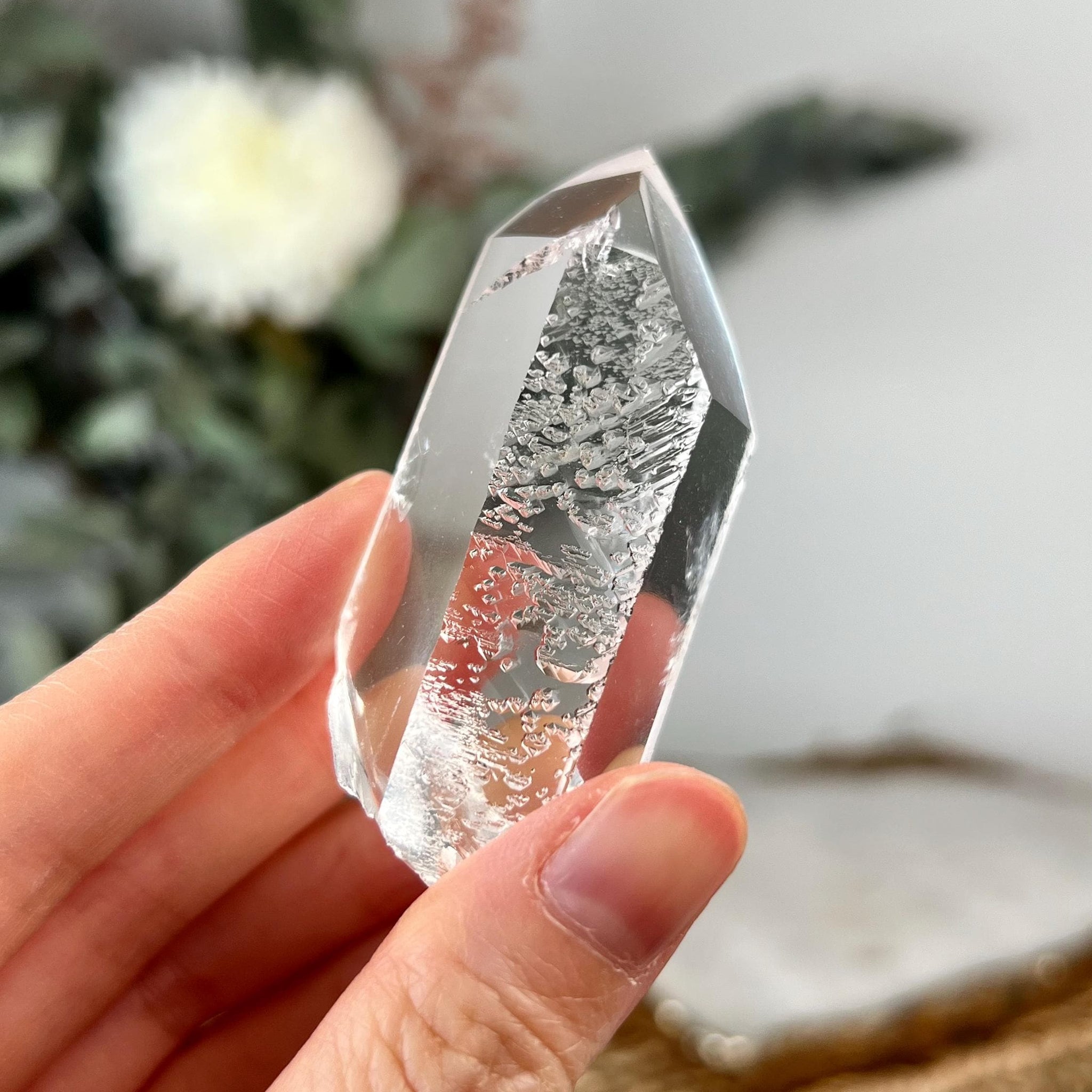 Grade A+ Starbrary Quartz – Unique Glyphs, Record Keepers, and Galactic Wisdom, from Tomás Gonzaga, Minas Gerais, Brazil RQG60, 67g