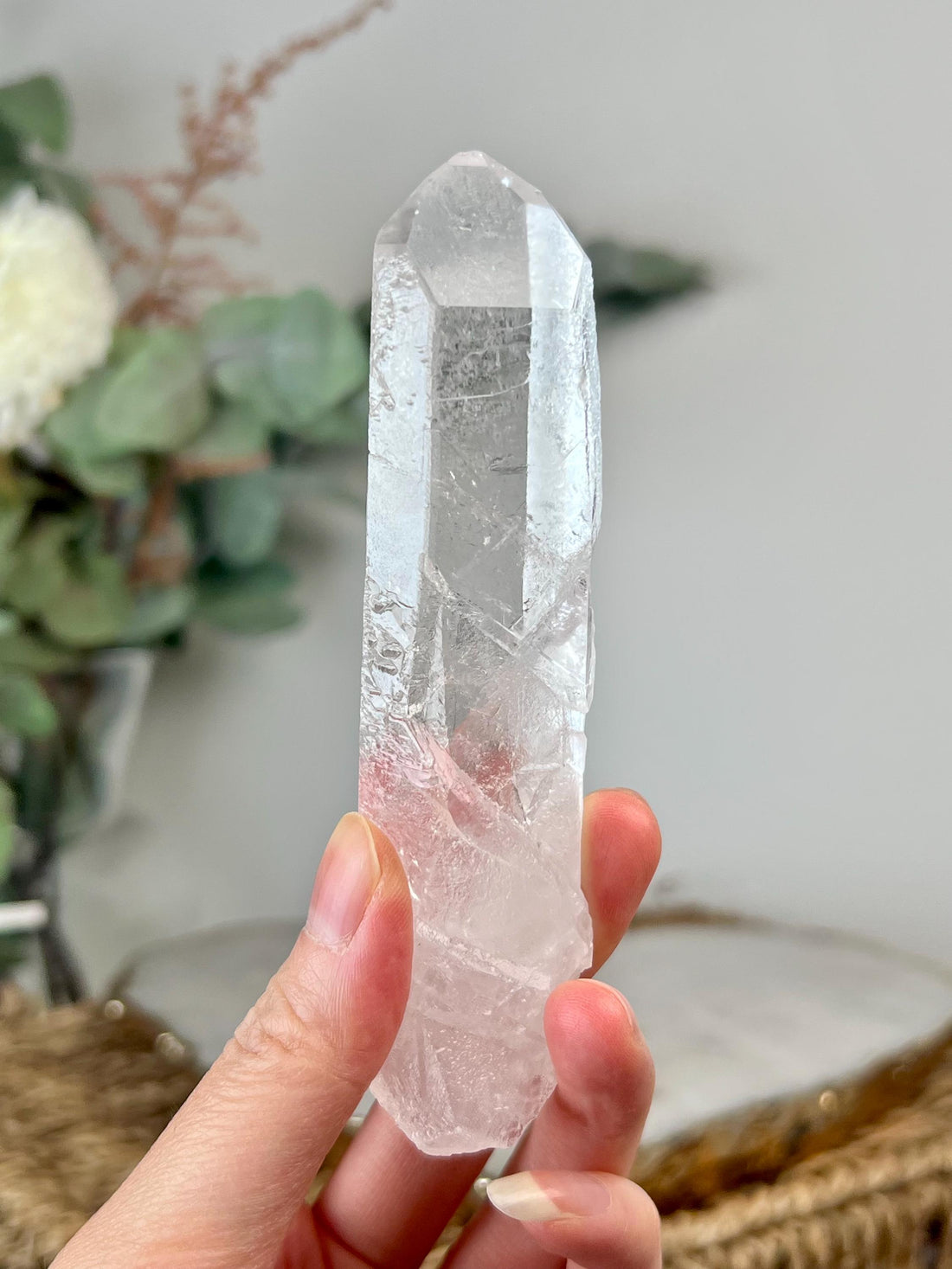 Grade A+ Crater Starbrary Quartz – Unique Glyphs, Record Keepers, and Galactic Wisdom, from Tomás Gonzaga, Minas Gerais, Brazil RQG64, 98g