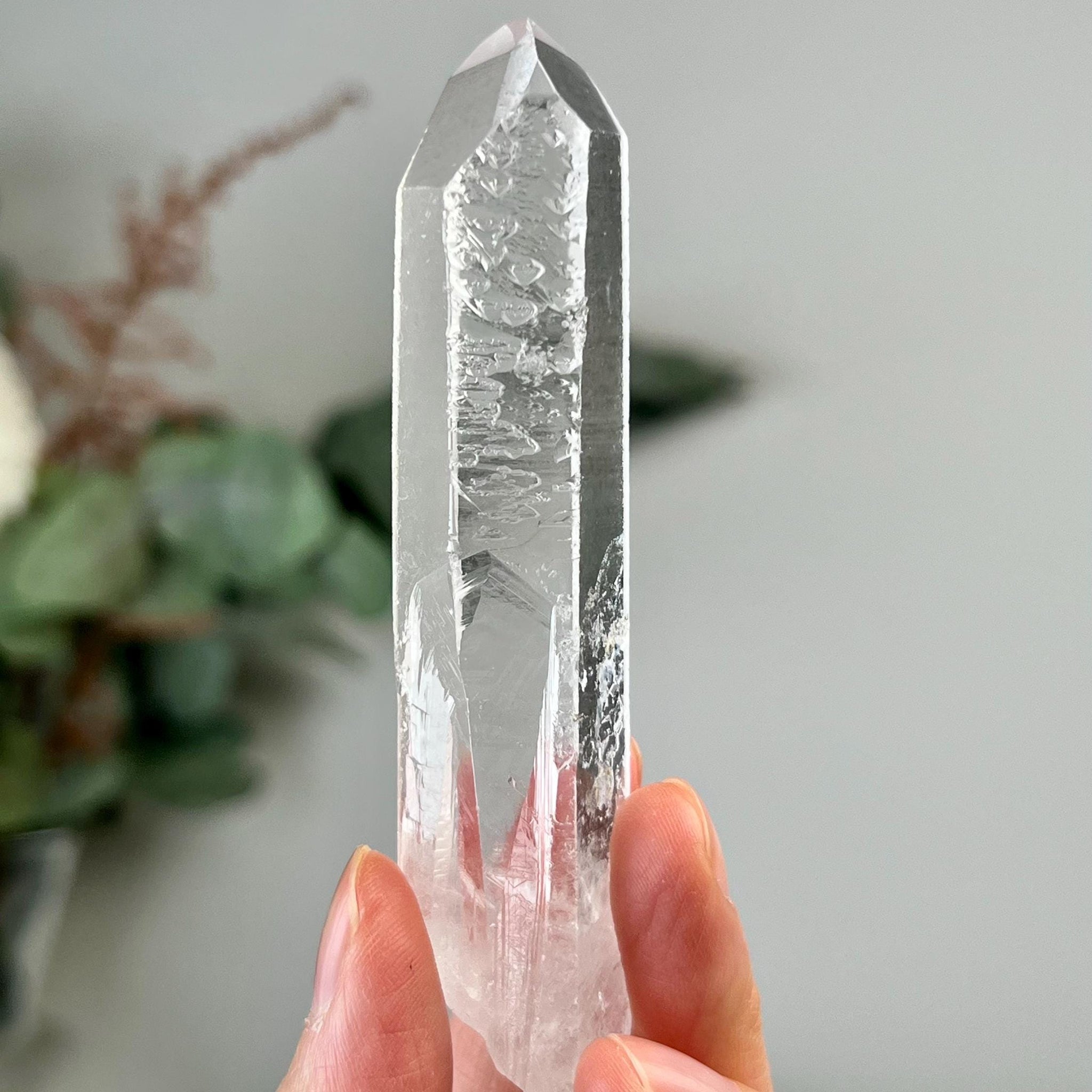 Grade AA Starbrary Quartz – Unique Glyphs, Record Keepers, and Galactic Wisdom, from Tomás Gonzaga, Minas Gerais, Brazil RQG71, 55g