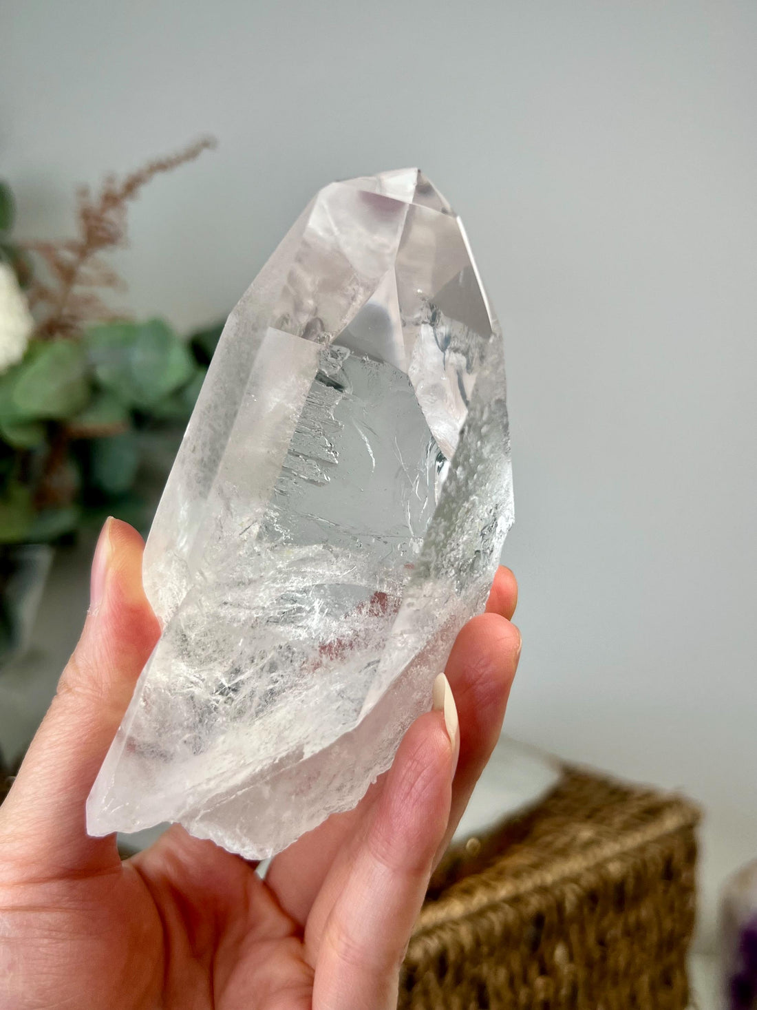 Grade A+ Starbrary Quartz – Unique Glyphs, Record Keepers, and Galactic Wisdom, from Tomás Gonzaga, Minas Gerais, Brazil RQG73, 273g