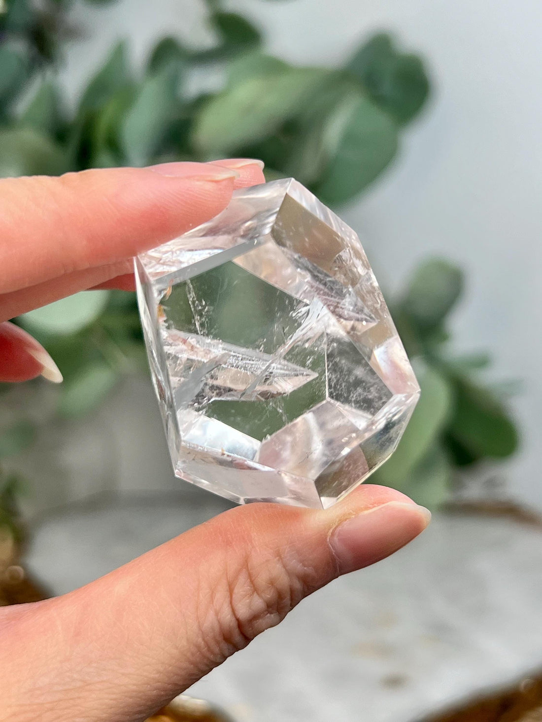 Grade AA+ Natural Manifestation (Penetration) Quartz Freeform with Iron | Corinto Minas Gerais Brazil | Energetically Activated MC18, 81g