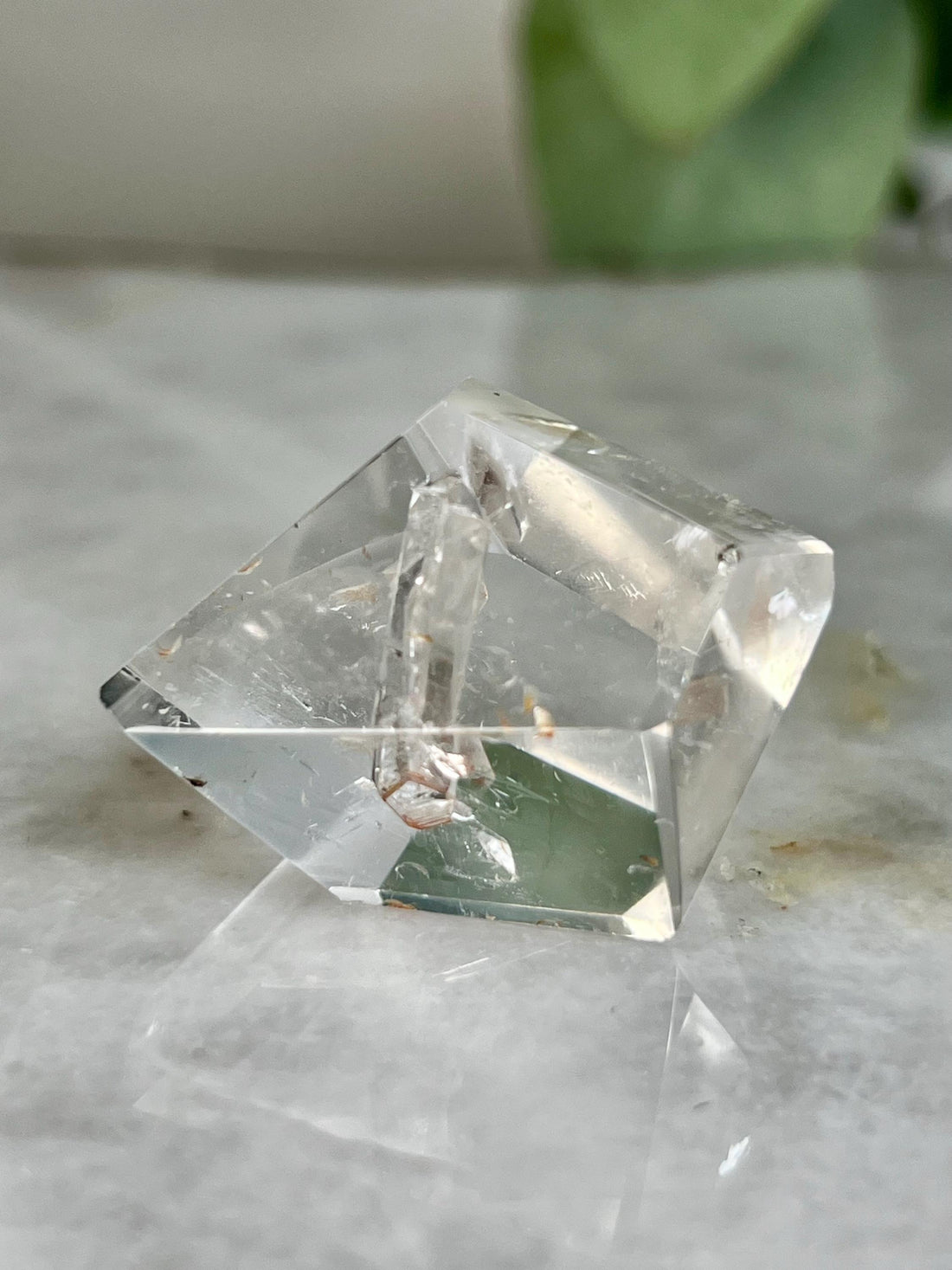 Grade AA+ Natural Manifestation (Penetration) Quartz Freeform with Iron | Corinto Minas Gerais Brazil | Energetically Activated MC21, 28g