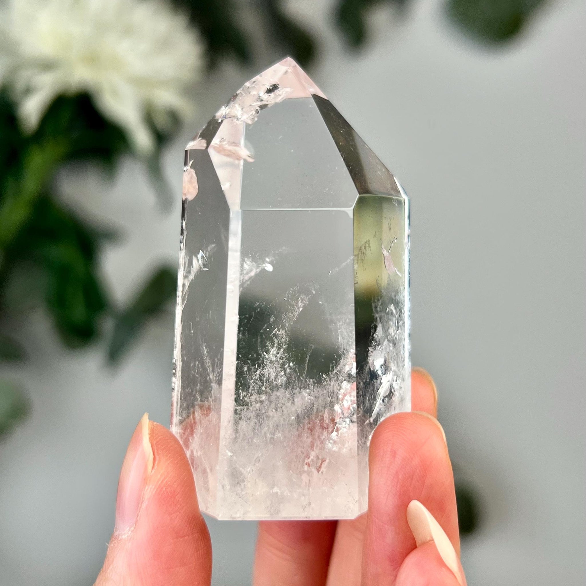 Grade A+ Natural Manifestation (Penetration) Quartz Tower | Corinto Minas Gerais Brazil | Energetically Activated MC06, 91g