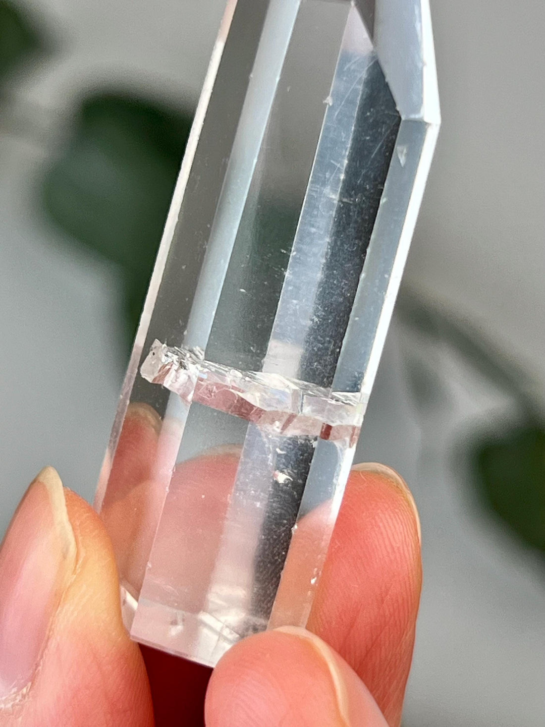 Grade AA Natural Manifestation (Penetration) Quartz Tower with Phantom | Corinto Minas Gerais Brazil | Energetically Activated MC08, 19g