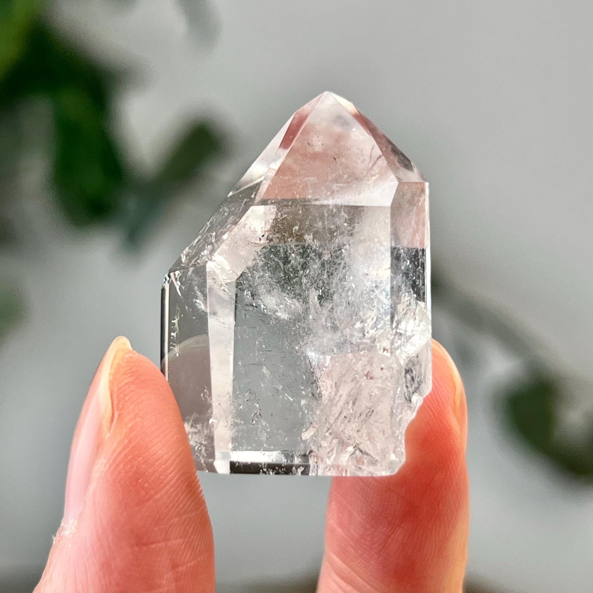 Grade A+ Natural Manifestation (Penetration) Quartz Tower with Iron | Corinto Minas Gerais Brazil | Energetically Activated MC09, 20g
