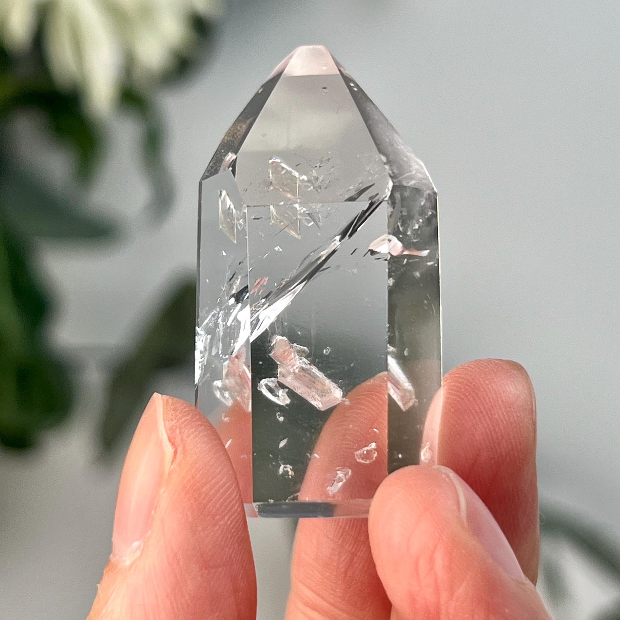 Grade AA Natural Manifestation (Penetration) Quartz Tower | Corinto Minas Gerais Brazil | Energetically Activated MC11, 25g