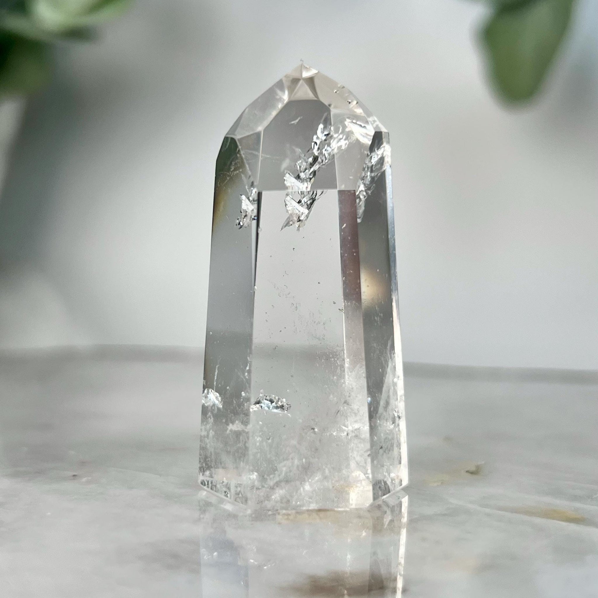 Grade AA Natural Manifestation (Penetration) Quartz Tower | Corinto Minas Gerais Brazil | Energetically Activated MC14, 40g