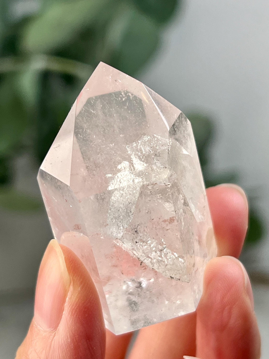 Grade A Natural Manifestation (Penetration) Quartz Tower with Iron | Corinto Minas Gerais Brazil | Energetically Activated MC15, 50g