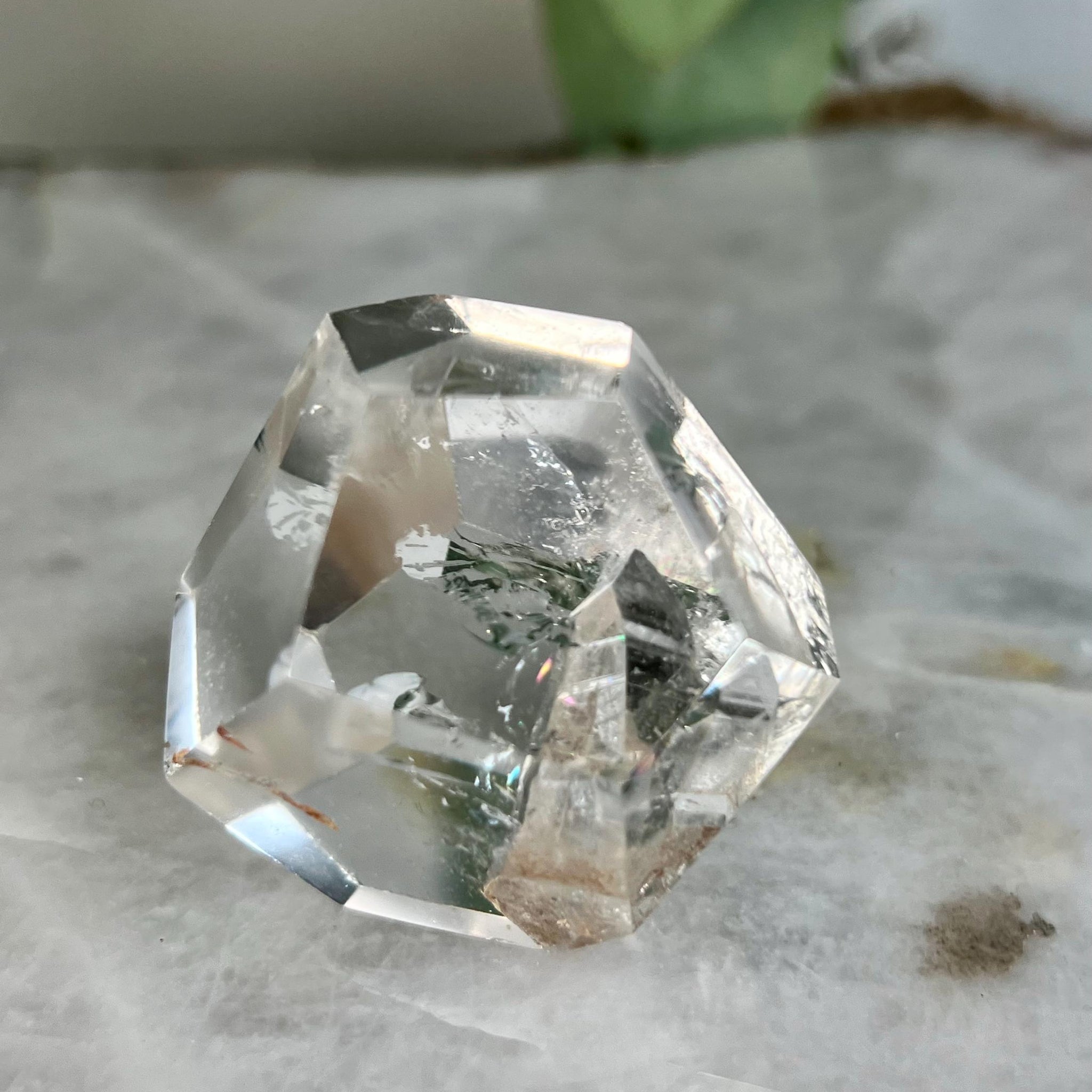 Grade AA+ Natural Manifestation (Penetration) Quartz Freeform with Iron | Corinto Minas Gerais Brazil | Energetically Activated MC18, 81g