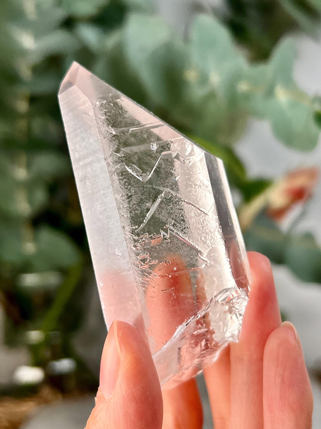 Grade AA Starbrary Quartz – Unique Glyphs, Record Keepers, and Galactic Wisdom, from Tomás Gonzaga, Minas Gerais, Brazil RQG82, 123g