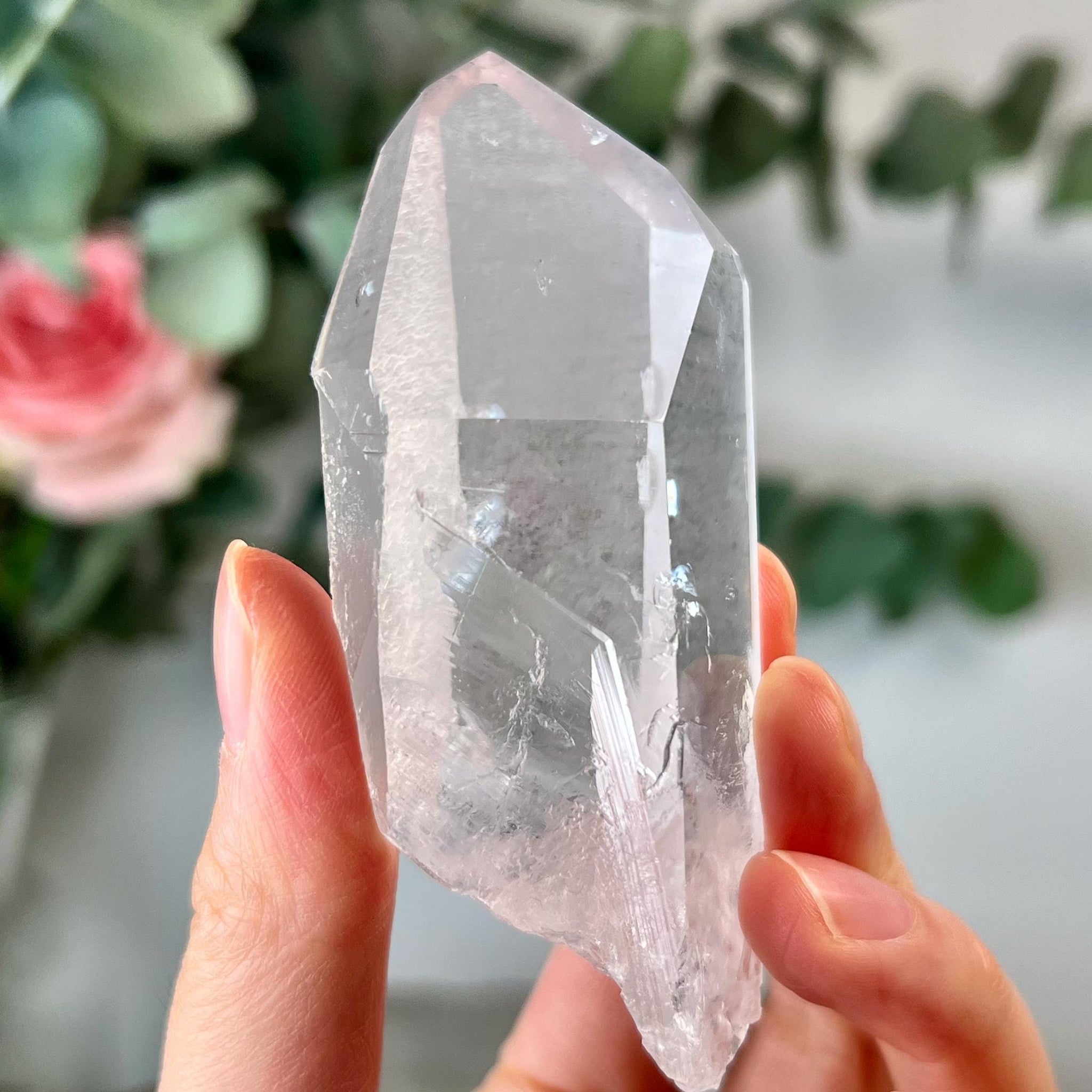 Grade AA Starbrary Quartz – Unique Glyphs, Record Keepers, and Galactic Wisdom, from Tomás Gonzaga, Minas Gerais, Brazil RQG91, 114g