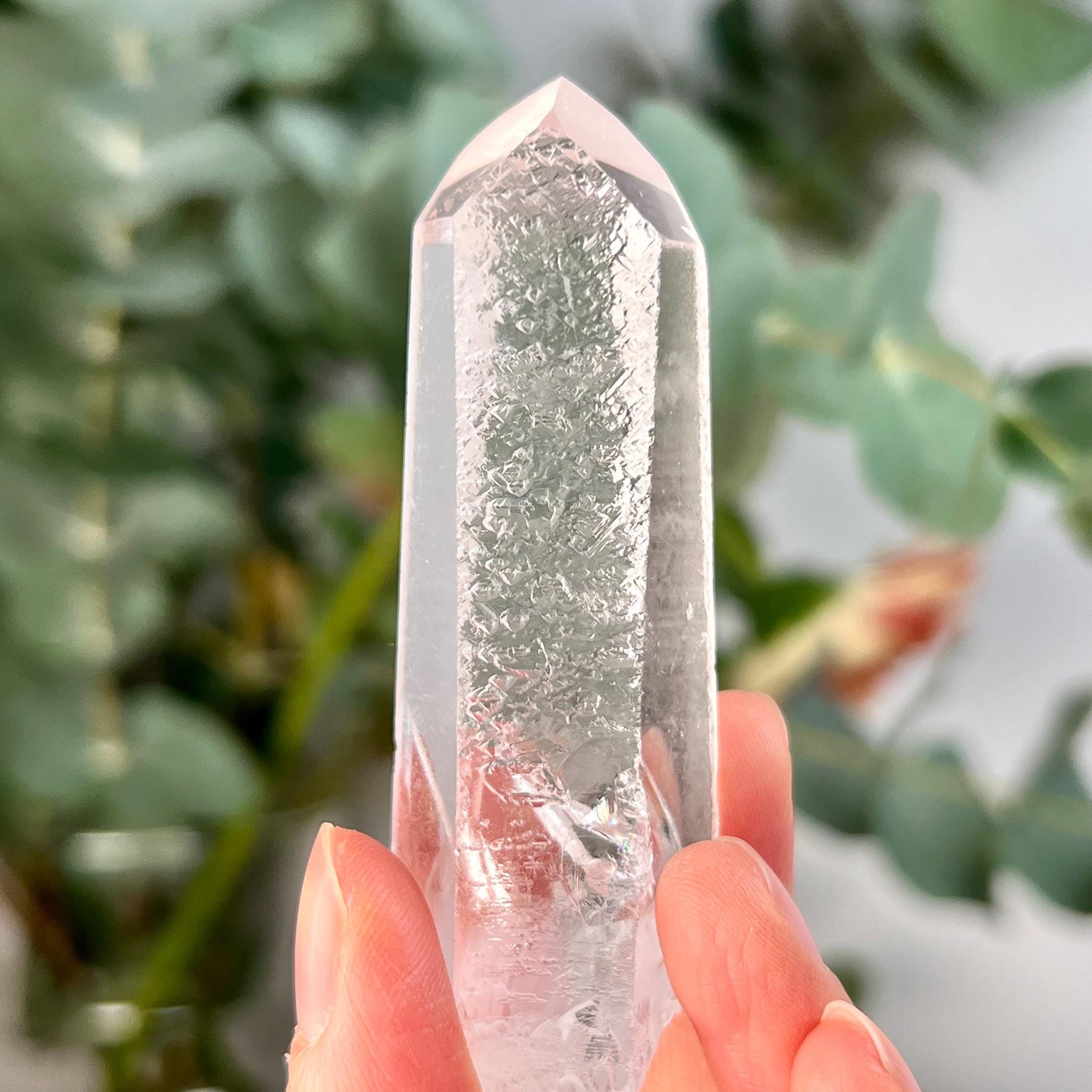 Grade AA Starbrary Quartz – Unique Glyphs, Record Keepers, and Galactic Wisdom, from Tomás Gonzaga, Minas Gerais, Brazil RQG83, 58g