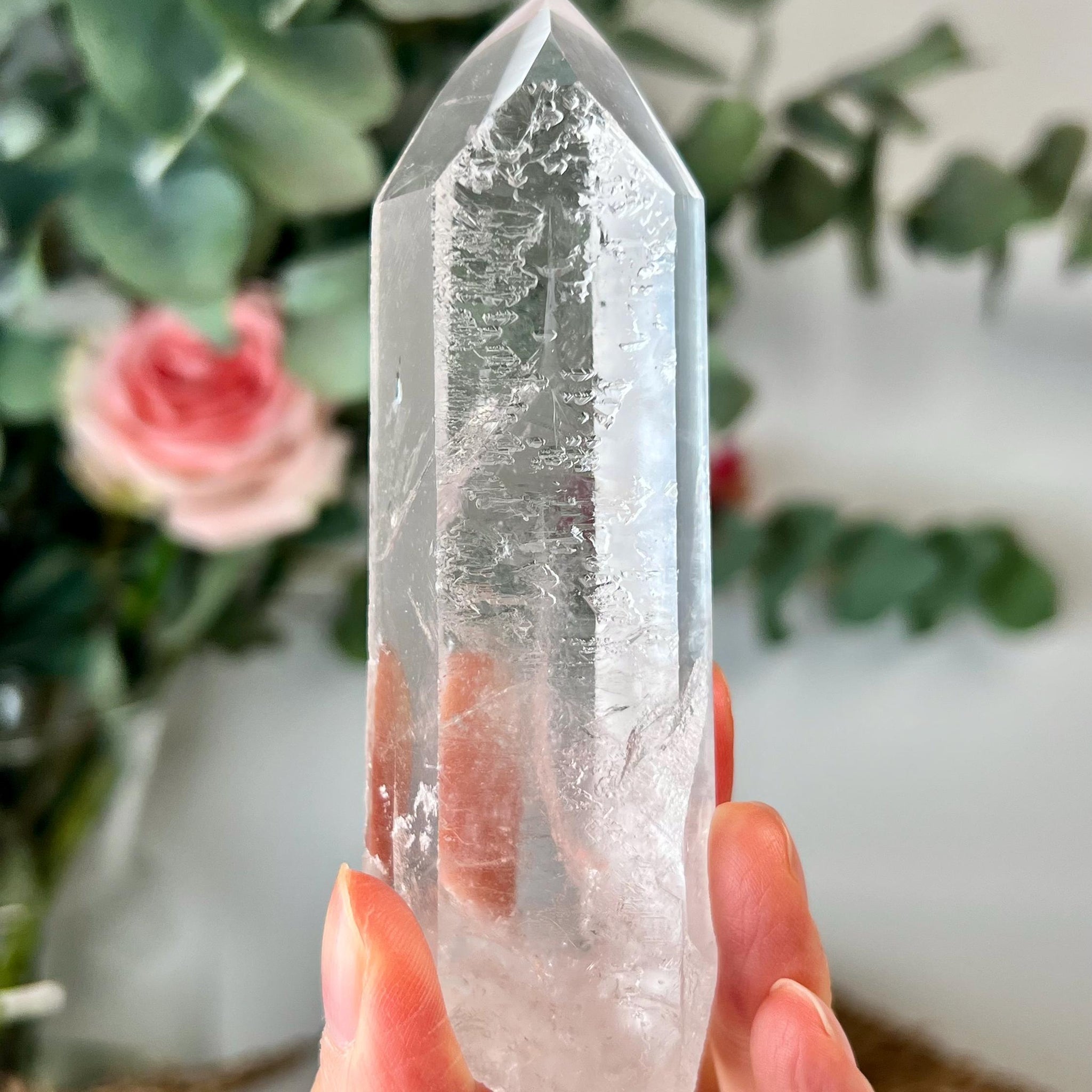 Grade AA Starbrary Quartz – Unique Glyphs, Record Keepers, and Galactic Wisdom, from Tomás Gonzaga, Minas Gerais, Brazil RQG92, 150g