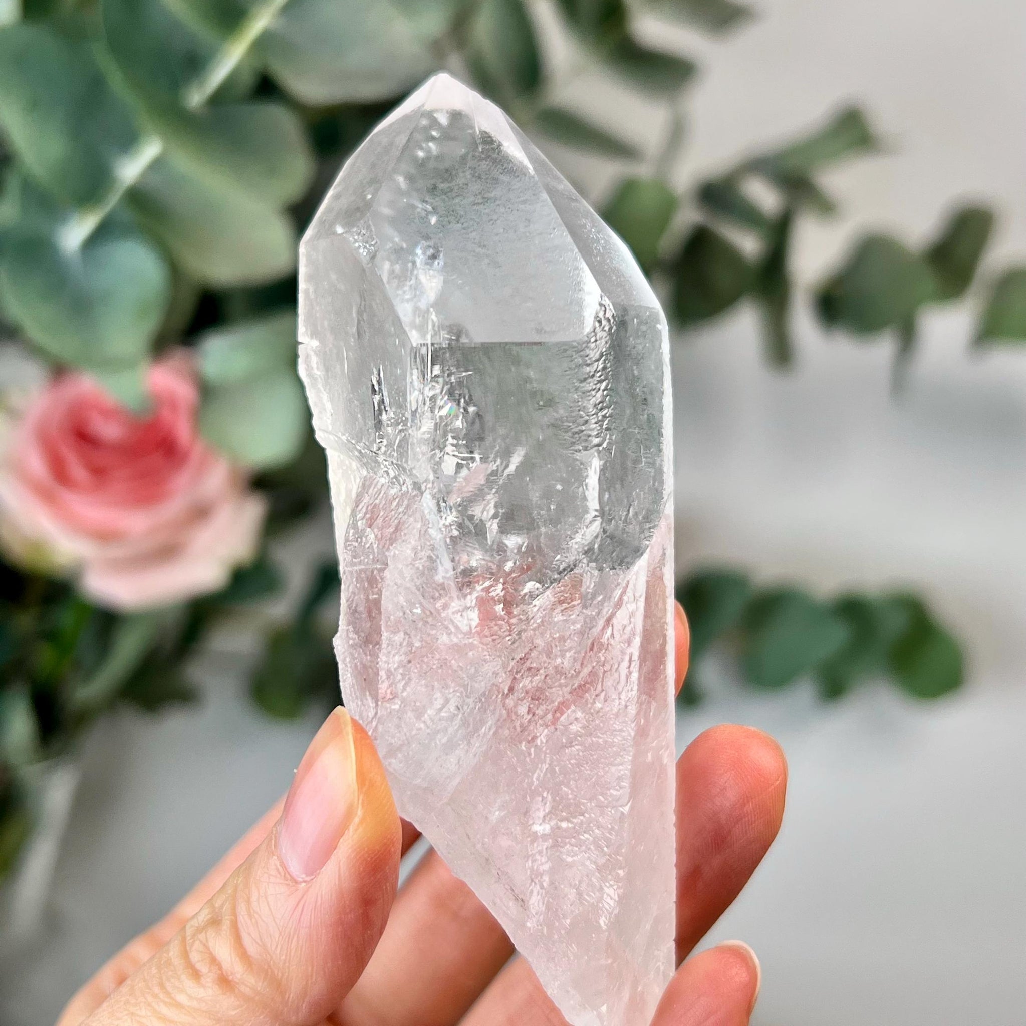 Grade A Starbrary Quartz – Unique Glyphs, Record Keepers, and Galactic Wisdom, from Tomás Gonzaga, Minas Gerais, Brazil RQG93, 140g